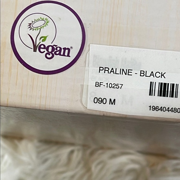 Blowfish Malibu Praline Wedge Vegan Booties Boots Black Size 9 NEW - Picture 14 of 16